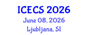 International Conference on Environmental and Computer Science (ICECS) June 08, 2026 - Ljubljana, Slovenia