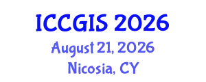 International Conference on Cartography and Geoinformation Science (ICCGIS) August 21, 2026 - Nicosia, Cyprus