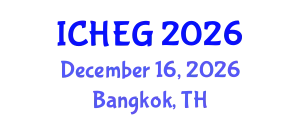 International Conference on Humanities, Economics and Geography (ICHEG) December 16, 2026 - Bangkok, Thailand