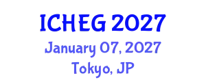 International Conference on Humanities, Economics and Geography (ICHEG) January 07, 2027 - Tokyo, Japan