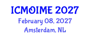 International Conference on Manufacturing, Optimization, Industrial and Material Engineering (ICMOIME) February 08, 2027 - Amsterdam, Netherlands