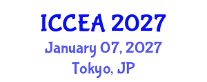 International Conference on Civil Engineering and Architecture (ICCEA) January 07, 2027 - Tokyo, Japan