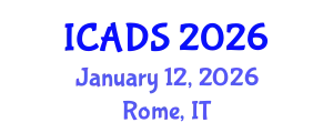 International Conference on Animal and Dairy Sciences (ICADS) January 12, 2026 - Rome, Italy