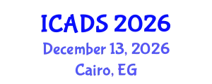 International Conference on Animal and Dairy Sciences (ICADS) December 13, 2026 - Cairo, Egypt