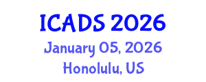 International Conference on Animal and Dairy Sciences (ICADS) January 05, 2026 - Honolulu, United States
