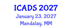 International Conference on Animal and Dairy Sciences (ICADS) January 23, 2027 - Mandalay, Myanmar