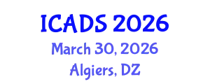 International Conference on Animal and Dairy Sciences (ICADS) March 30, 2026 - Algiers, Algeria