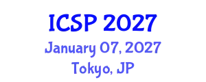 International Conference on Society and Philosophy (ICSP) January 07, 2027 - Tokyo, Japan