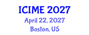 International Conference on Innovation, Management and Economics (ICIME) April 22, 2027 - Boston, United States