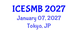 International Conference on Engineering Systems in Medicine and Biology (ICESMB) January 07, 2027 - Tokyo, Japan