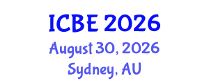 International Conference on Biomaterials Engineering (ICBE) August 30, 2026 - Sydney, Australia