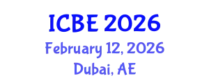 International Conference on Biomaterials Engineering (ICBE) February 12, 2026 - Dubai, United Arab Emirates