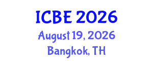 International Conference on Biomaterials Engineering (ICBE) August 19, 2026 - Bangkok, Thailand