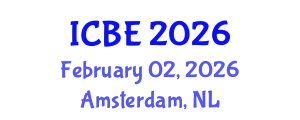 International Conference on Biomaterials Engineering (ICBE) February 02, 2026 - Amsterdam, Netherlands