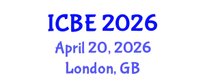 International Conference on Biomaterials Engineering (ICBE) April 20, 2026 - London, United Kingdom
