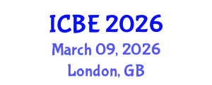 International Conference on Biomaterials Engineering (ICBE) March 09, 2026 - London, United Kingdom