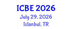 International Conference on Biomaterials Engineering (ICBE) July 29, 2026 - Istanbul, Turkey