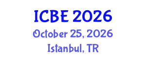 International Conference on Biomaterials Engineering (ICBE) October 25, 2026 - Istanbul, Turkey