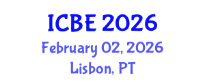 International Conference on Biomaterials Engineering (ICBE) February 02, 2026 - Lisbon, Portugal