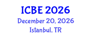 International Conference on Biomaterials Engineering (ICBE) December 20, 2026 - Istanbul, Turkey