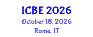 International Conference on Biomaterials Engineering (ICBE) October 18, 2026 - Rome, Italy