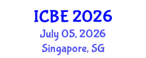 International Conference on Biomaterials Engineering (ICBE) July 05, 2026 - Singapore, Singapore