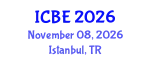 International Conference on Biomaterials Engineering (ICBE) November 08, 2026 - Istanbul, Turkey