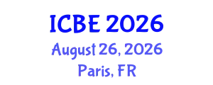 International Conference on Biomaterials Engineering (ICBE) August 26, 2026 - Paris, France