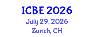 International Conference on Biomaterials Engineering (ICBE) July 29, 2026 - Zurich, Switzerland