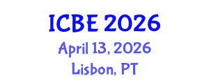 International Conference on Biomaterials Engineering (ICBE) April 13, 2026 - Lisbon, Portugal