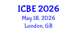 International Conference on Biomaterials Engineering (ICBE) May 18, 2026 - London, United Kingdom