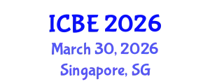 International Conference on Biomaterials Engineering (ICBE) March 30, 2026 - Singapore, Singapore