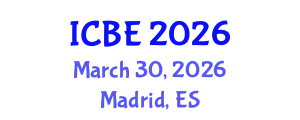 International Conference on Biomaterials Engineering (ICBE) March 30, 2026 - Madrid, Spain