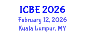 International Conference on Biomaterials Engineering (ICBE) February 12, 2026 - Kuala Lumpur, Malaysia