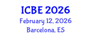 International Conference on Biomaterials Engineering (ICBE) February 12, 2026 - Barcelona, Spain