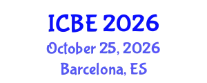 International Conference on Biomaterials Engineering (ICBE) October 25, 2026 - Barcelona, Spain