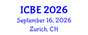 International Conference on Biomaterials Engineering (ICBE) September 16, 2026 - Zurich, Switzerland