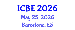 International Conference on Biomaterials Engineering (ICBE) May 25, 2026 - Barcelona, Spain