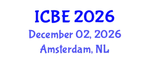 International Conference on Biomaterials Engineering (ICBE) December 02, 2026 - Amsterdam, Netherlands