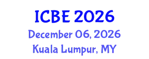 International Conference on Biomaterials Engineering (ICBE) December 06, 2026 - Kuala Lumpur, Malaysia
