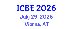International Conference on Biomaterials Engineering (ICBE) July 29, 2026 - Vienna, Austria
