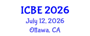 International Conference on Biomaterials Engineering (ICBE) July 12, 2026 - Ottawa, Canada