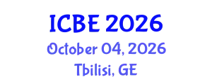 International Conference on Biomaterials Engineering (ICBE) October 04, 2026 - Tbilisi, Georgia