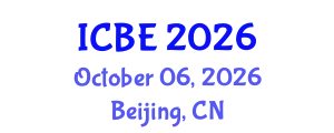 International Conference on Biomaterials Engineering (ICBE) October 06, 2026 - Beijing, China