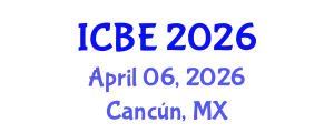 International Conference on Biomaterials Engineering (ICBE) April 06, 2026 - Cancún, Mexico