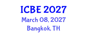 International Conference on Biomaterials Engineering (ICBE) March 08, 2027 - Bangkok, Thailand