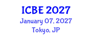 International Conference on Biomaterials Engineering (ICBE) January 07, 2027 - Tokyo, Japan