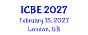 International Conference on Biomaterials Engineering (ICBE) February 15, 2027 - London, United Kingdom
