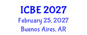 International Conference on Biomaterials Engineering (ICBE) February 25, 2027 - Buenos Aires, Argentina