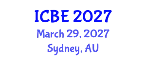 International Conference on Biomaterials Engineering (ICBE) March 29, 2027 - Sydney, Australia